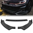 3pcs Front Bumper Lip 6pcs Side Skirt Black For Volkswagen Golf Gti 2014 2020