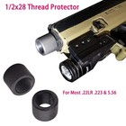 4 Pack Thread Protector 1 2 X 28 For 22lr  223   5 56 Black