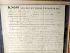 Early 19th C  Samuel Remington Leicester Vermont Land Deed Document Ephemera