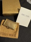 Debbie Palmer Gold-tone Suitcase Style Pill Case With Bag  Box  And Booklet