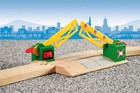 Brio World 33750 - Magnetic Action Crossing   Interactive Wooden Toy Train Ac   