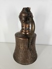 Vintage Copper Turkish Kettle Middle Eastern Arab Dallah Hammered Coffee Pot