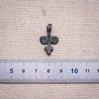 Antique Late Viking-age C 12-13th Century Byzantine Type Orthodox Cross