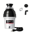 Garbage Disposal 1 Hp With Sound Reduction Food Waste Disposer For Kitchen Sink