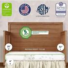 Dream On Me 2 In 1 Infant Crib And Toddler Bed Mattress  Crib  Floral Print 