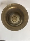 Antique Brass Ice Bucket Wine champagne Cooler Pedestal Double Handle