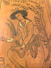 Stunning Vintage Mid East Islamic Miniature Hand Painting Safavid Persian Style