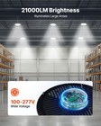 Vevor 10 Pack Led High Bay Lights 5000k 150w 21000lm Ufo For Warehouse Shop Barn