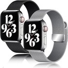 Watch Strap For Apple Watch Ultra 1 2 Series 3 4 5 6 7 8  9 10 Se Milanese Band
