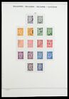 Bulgaria 1879-1968 Used Key Issues Sheets In Schaubek Album Stamp Collection