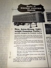 Model 14 Highway Livestock   Model 22 Dry Bulk Trailer Sales Sheets