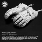 Epoch Integra Select 10  Lacrosse Gloves Small White     Open Box