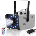 1500w Rgb Snow Machine 12 Leds Stage Fake Snow Party Dj Snowflake Maker W remote