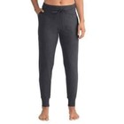 New Lole Lounge Joggers 2 Pack  Soft Stretch  Relaxed Fit   Gray  Black  Medium