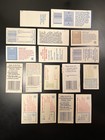17- Empty U s  Post Office Stamp  Booklets  Various Years  No Duplicates