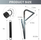 Attic Ladder Hinge Arms And Springs For Werner Models A2208 To Wh3008