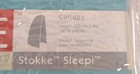 Stokke Sleepi Canopy 100  Cotton Turquoise Height  59  150 Cm Item No 652403 