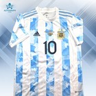 Lionel Messi Signed Argentina Copa America 2021 Winner Jersey W  Beckett Coa Bas