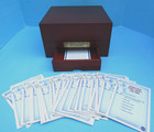 Fs Pillsbury Doughboy 32 Pc Pin Collection W Recipe Cards In Wood Box - Willabee