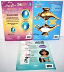 Disney  Aladdin Coloring Activity Lot   Jasmine Hand Lettering 3 Books 2019 New