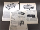 1975 Chevrolet Chevy Van Vintage Car Sales Brochure Catalog And Media Pack