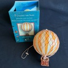 Authentic Models Floating The Skies Hot Air Balloon Deciration Orange   White