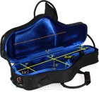 Protec Pb304ctxl Pro Pac Xl Contoured Alto Saxophone Case - Black