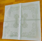 Vintage Dinner Napkins Set Of 12 Mint Green Damask Toyobo Japan 16  Sq  Mcm  n3 