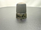 Antique Simons Bros Sterling Silver Thimble Size 9