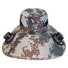 Solar Fan Hat With Uv Protection Lightweight Design For Summer Adventures