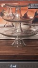 Vtg Anchor Hocking Presence 3 Tiered Dessert Platter Individual Pieces Multi Use