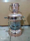 10  Maritime Ship Lantern Boat Light Lamp Copper   Brass Anchor Oil Lamp