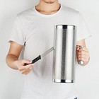 Metal Guiro 12 x 5  Stainless Steel With Scraper Latin Percussion Instrumentby 