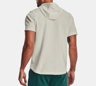 Under Armour Men s Project Rock Terry Short Sleeve Hoodie 1378019-130 Size Xl