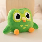 Duolingo Green Owl Plush Toy Plushie Of Duo The Owl Cartoon Anime Owl Doll Gifts