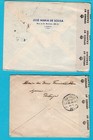 Portugal 2 Censored Covers 1944-45 Lisboa To England