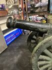 Antique Cast Iron Cannon Decor
