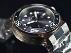 Invicta Men s 52mm Grand Pro Diver Anatomic Gray Clear Case Strap Ss Watch
