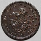 1837 Half Cent Hard Times Token  Ht-73  Low-49