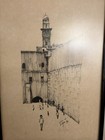 Arie Ogen A p Signed Etching    western Wall     kotel wailing Wall   Jerusalem