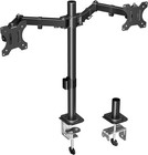 Dual Monitor Desk Mount  Max 32 Inch Up To 17 6lbs  Fully Adjustable Dual Mon   