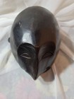 Antique Vintage African Hand Carved Wood Monkey Mask Sculpture Hard Wood