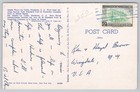 1964 Honduras Postcard Salado River La Ceiba Standard Fruit Steamship Co Cancel