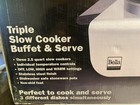 Buffet Bella Pro 3 Burner Portable Electric Cook Top Stainless Steel Hot Plate