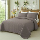 All Season Bedspread Quilt Bedding Throw Soft Reversible Coverlet Comforter Set