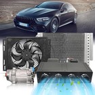 Treeligo 12v Electric Cooling Universal Underdash Air Conditioner Auto A c Usa