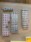 Green And White Vintage Mah Jong Jongg Replacement Tiles - Your Choice