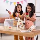 Melissa   Doug Wooden Scoop   Serve Ice Cream Counter Play Food Child Multicolor