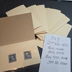 Stamp Protective Envelopes sleeves Lot Assorted Sizes  3x5 Sold Per 100