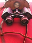     vintage Carl Zeiss Jena 8x30 Binoculars With Case Working  Compass In Case